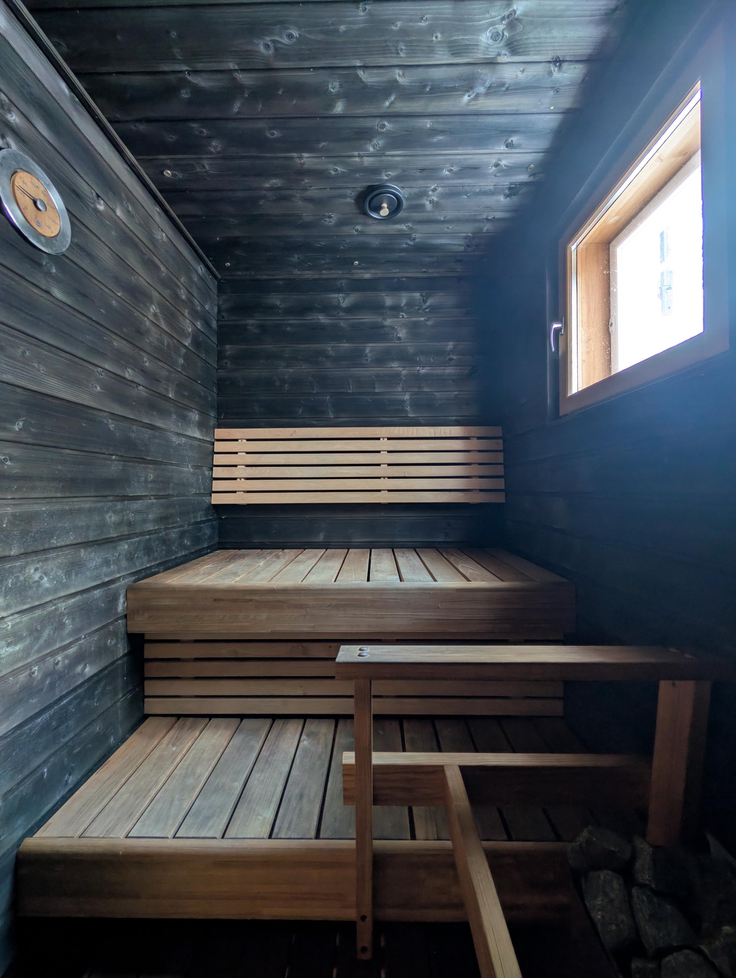 Mökin sauna.